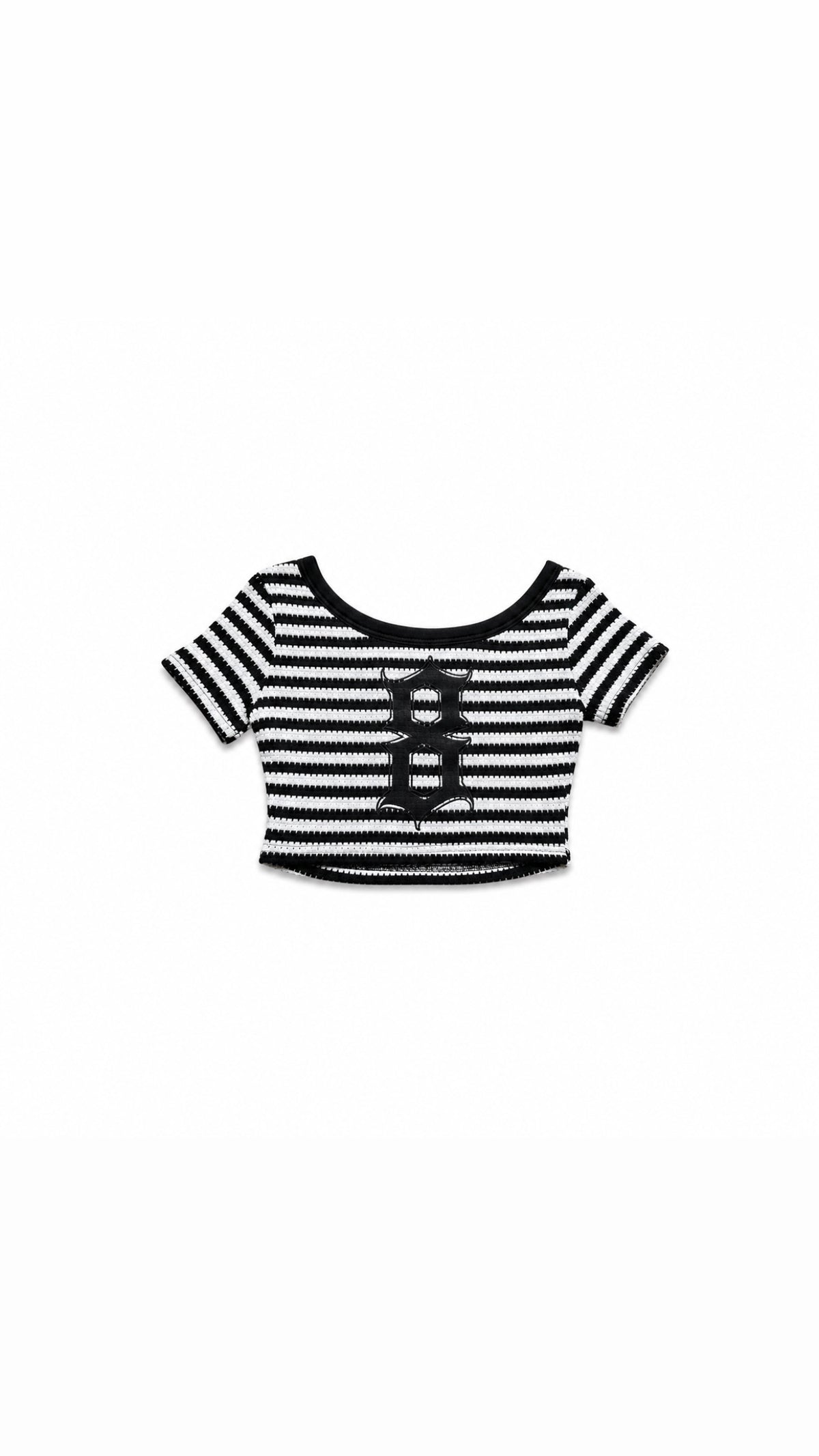 HIGH OCTANE SHORT SLEEVE STRIPE BLOUSE